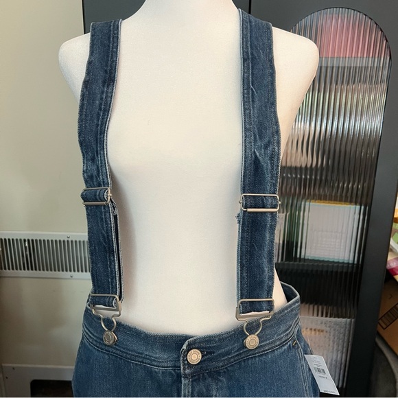 Gap NWT 10 (30) S Suspender Jeans - Picture 2 of 5
